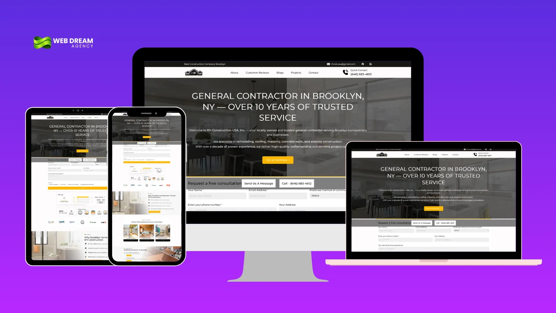 RH Construction USA