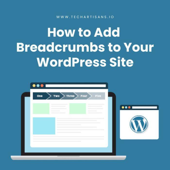 How to add WordPress breadcrumbs